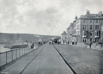Penzance - Die Esplanade, 1895