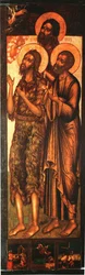 Peter, Johannes und Alexis (Verkündigungskathedrale in Moskau)