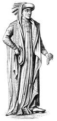 Philipp der Gute 1396-1467, Herzog von Burgund, 15. Jahrhundert 1849