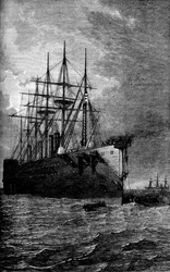 Aufnahme des Atlantikkabels, 1866