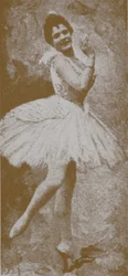 Pierina Legnani als Odette im Ballett Schwanensee