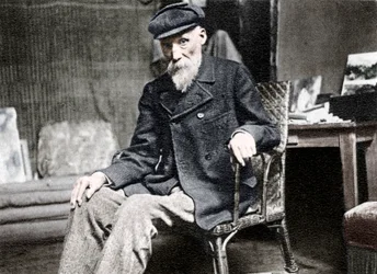 Pierre-Auguste Renoir, französischer Künstler, 1917