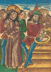 Pilatus wäscht seine Hände, ca. 1490