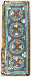 Plakette von einem Reliquienschrein, Deutsch oder Süd-Niederländisch, ca. 1175-1200