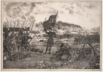 Polnisch-russische Kriegsszene, 1831