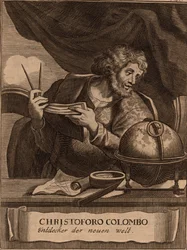 Porträt von Christoph Kolumbus, 1681