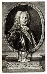 Porträt von Ernst Johann von Biron, Herzog von Kurland und Semgallen und Regent des Russischen Reiches, 1690-1772