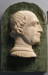 Porträt von Francesco Sforza und Rahmen, 1450-1499