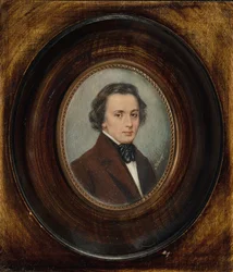 Porträt von Frédéric Chopin 1810-1849