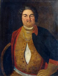 Porträt von Gavriil Ivanovich Davydov 1784-1809, Anfang des 19. Jahrhunderts