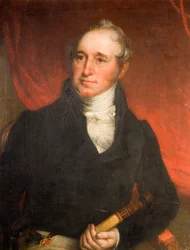 Porträt von George Attwood 1777-1834