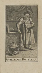 Porträt von Guillaume Postel 1510-1581, vor 1740