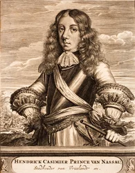 Porträt von Heinrich Casimir II 1657-1696, Prinz von Nassau-Dietz