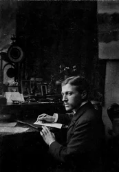 Porträt von Hugo von Hofmannsthal 1874-1929, ca. 1899