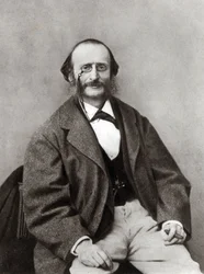 Porträt von Jacques Offenbach 1819-1880, ca. 1865