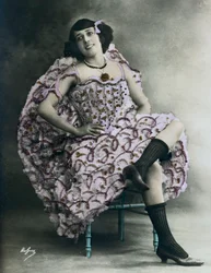 Porträt von Jeannes Bourgeois. Fotografie