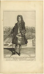 Porträt von John Law 1671-1729, 1720