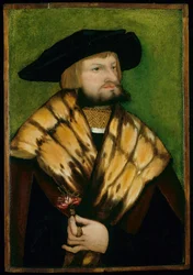 Porträt von Leonhard Fuchs, 1525