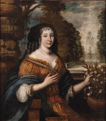 Porträt von Madeleine de Scudéry