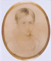 Porträt von Natalia Goncharova, 1820er Jahre