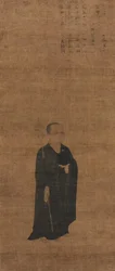 Porträt von Priester Dazhi 1048-1116, der Meister des Gesetzes, 1100er Jahre