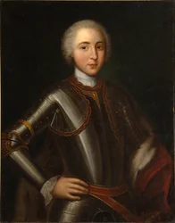 Porträt von Prinz Nikolay Fyodorovich Golitsyn 1728-1780, 1750er Jahre
