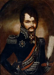 Porträt von Vasily Orlov-Denisov 1775-1843