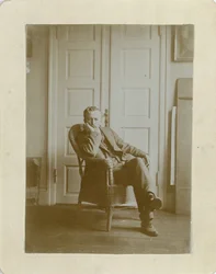 Porträt von Vilhelm Hammershøi 1864-1916
