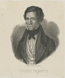 Porträt von Vincenz Priessnitz 1799-1851
