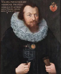Porträt von Wilhelm Schickard, 1632