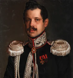 Porträt von Yuri Ignatievich Poznansky 1801-1878, um 1830