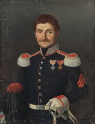 Porträt eines Mannes in Uniform