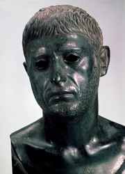 Porträt eines römischen Sextus Pompeius, zweite Hälfte des 1. Jahrhunderts v. Chr.
