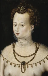 Porträt einer jungen Dame. Eine Allegorie der Schönheit, um 1580