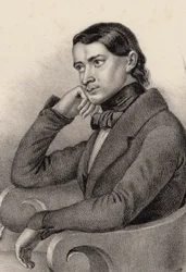 Porträt des Komponisten Alfred Joly, 1850