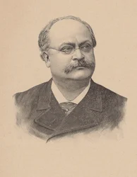 Porträt des Komponisten Charles Lecocq 1832-1918