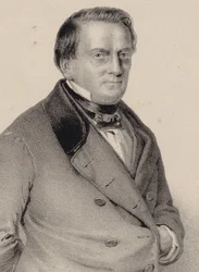 Porträt des Komponisten Franz Lachner 1803-1890, 1850
