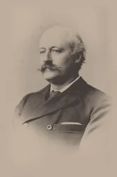 Porträt des Komponisten Sir Charles Hubert Hastings Parry