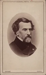Porträt des Komponisten Ambroise Thomas 1811-1896, 1860er Jahre