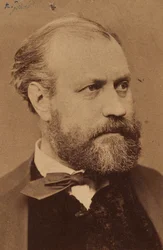 Porträt des Komponisten Charles Gounod 1818-1893, ca. 1870
