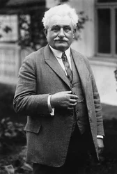 Porträt des Komponisten Leos Janacek 1854-1928