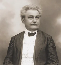 Porträt des Komponisten Leos Janacek