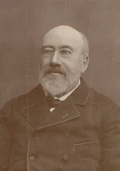 Porträt des Komponisten und Chansonniers Gustave Nadaud 1820-1893, 1880