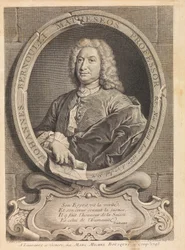 Porträt des Mathematikers Johann Bernoulli