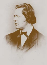 Porträt des Organisten und Komponisten Theodor Kirchner 1823-1903