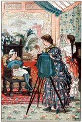 Porträtfotografie als geeignete Karriere für eine junge Frau, 1884