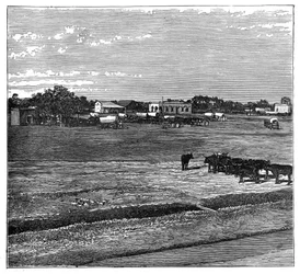 Potchefstroom, der Transvaal, Südafrika, ca. 1890