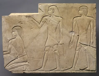 Priester, die Begräbnisriten durchführen, ca. 667-647 v. Chr.