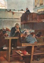 Primitive Methodisten beim Gebet