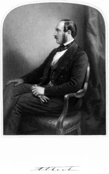 Prinz Albert, Gemahl von Königin Victoria, um 1850-1859